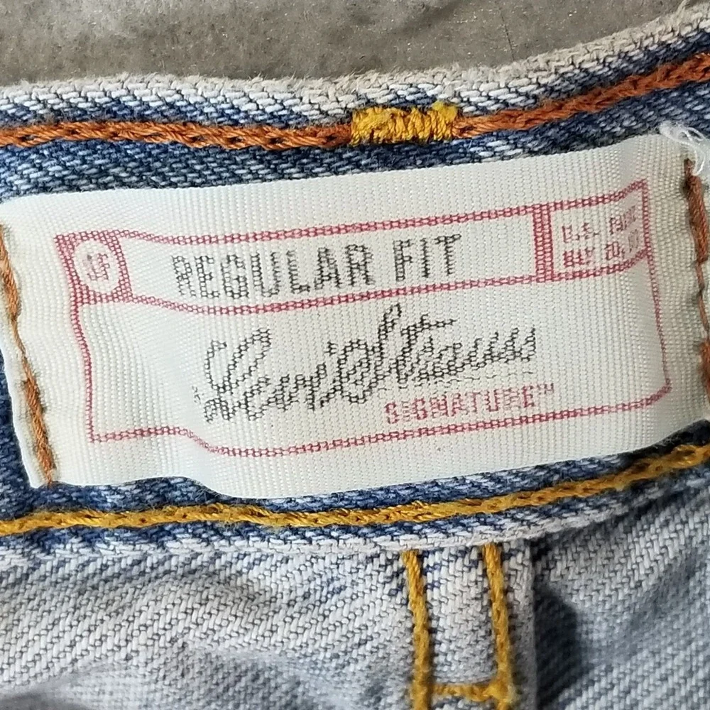 Levi Signature Series jeans men's 32x32 regular fit straight blue denim pants
